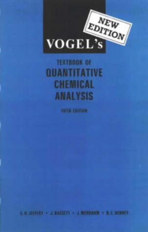  التحليل العضوي الكيفي- سلسلة كتب فوغل Vogel s Qualitative Inorganic Analysis 5th edition 1979